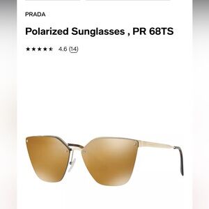 Prada cat eye sunglasses